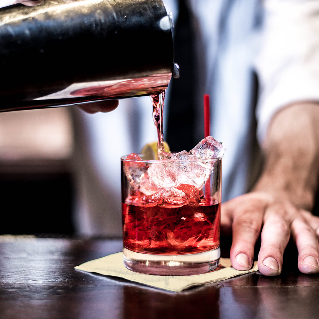 MORGIANA 200 Pieces Cocktail Napkins Brown Bamboo Napkins Linen Cocktail Napkin, 25x25cm