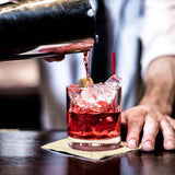 MORGIANA 200 Pieces Cocktail Napkins Brown Bamboo Napkins Linen Cocktail Napkin, 25x25cm