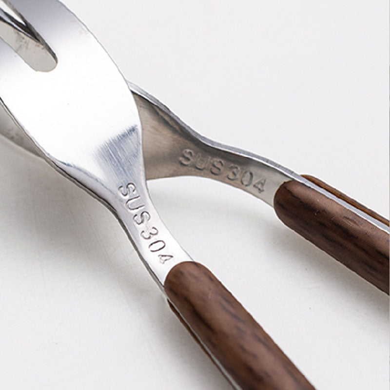 6 Pieces Fruit Forks Sets Retro Dessert Fork 304 Stainless Steel Forks