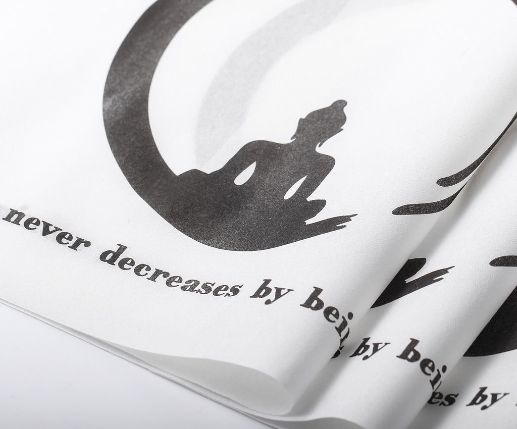 Buddha Disposable Table Mats, Linen Feel Airlaid  Paper Placemat White, Eco Friendly Dining  Placemat Party, Wedding, Restaurant, 43cm x 33cm, Pack of 50