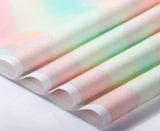 Disposable Table Mats, Linen Feel Airlaid  Paper Placemat Rainbow, Eco Friendly Dining  Placemat Party, Wedding, Restaurant, 43cm x 33cm, Pack of 50