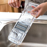 Mandoline Slicer for Kitchen Mandolin Slicing Tool 6 in 1 Vegetable Mandoline Slicer Cutter Chopper Grater Slicers for Fruits Vegetables Julienne Carrot Cucumber Sweet Potato Chip Slicer