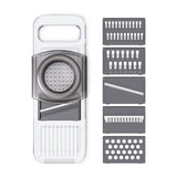 Mandoline Slicer for Kitchen Mandolin Slicing Tool 6 in 1 Vegetable Mandoline Slicer Cutter Chopper Grater Slicers for Fruits Vegetables Julienne Carrot Cucumber Sweet Potato Chip Slicer