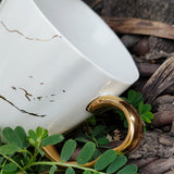 Golden Marble Ceramic Mugs White Cups Black Mugs Afternoon Tea Cups Milk Cups Coffee Cup