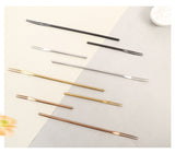 6 pieces 304 Matte Dessert Forks Stainless Steel Dessert Fork Gold Fruit Forks Japanese Style Afternoon Tea