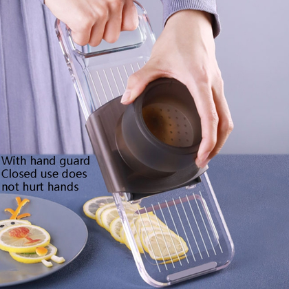 Mandoline Slicer for Kitchen Mandolin Slicing Tool 6 in 1 Vegetable Mandoline Slicer Cutter Chopper Grater Slicers for Fruits Vegetables Julienne Carrot Cucumber Sweet Potato Chip Slicer