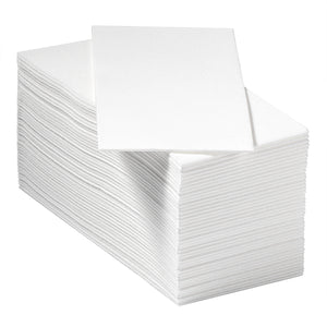 50PCS Disposable White Napkins, Linen Feel Guest Hand Towels White Airlaid Paper Napkins,Cloth-like Napkin for Guest Bathroom、Christmas、Kitchen、Wedding、Party、Dinner
