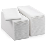 Linen Feel White Guest Towel