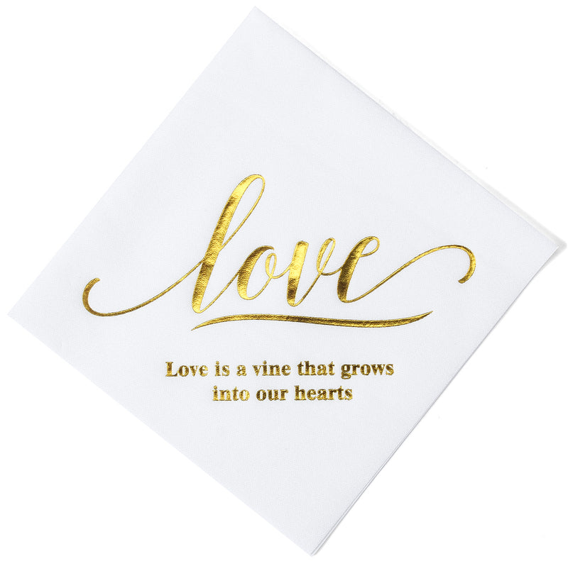 MORGIANA Airlaid Wedding Napkins Paper Linen Feel Napkins, Disposable Wedding Napkin Serviettes Luxury Wedding Napkins, 40 x 40cm, Pack of 50